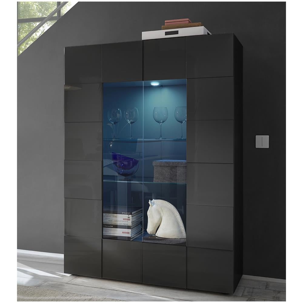 Domo - Vetrina Moderna Con 2 Ante - Foto 1