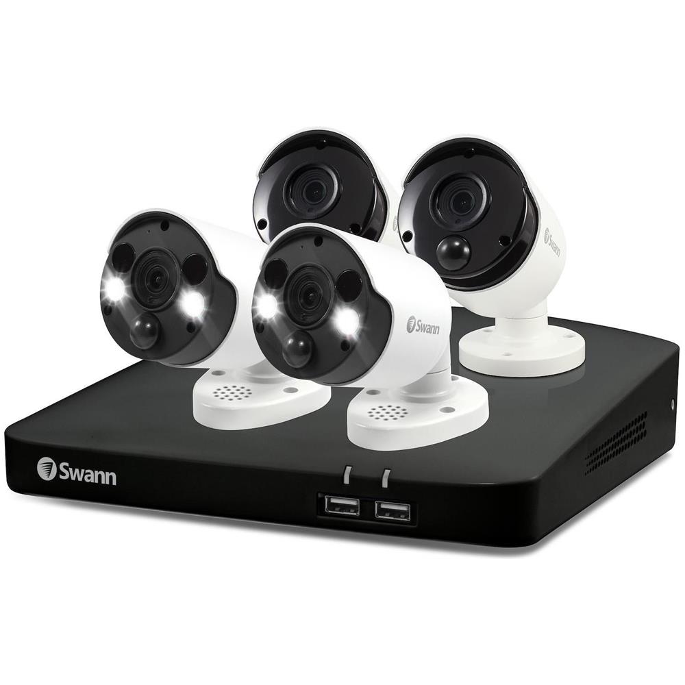 Kit NVR 2TB 8 canali + 4 cam 4K XVR kit 4 Telecamere di Sicurezza - Foto 1