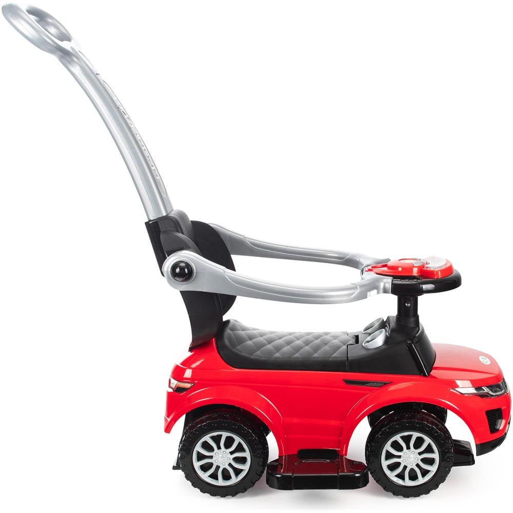 Cavalcabile spingi 3in1 auto per bambini grande auto clacson musica rossa - Foto 1