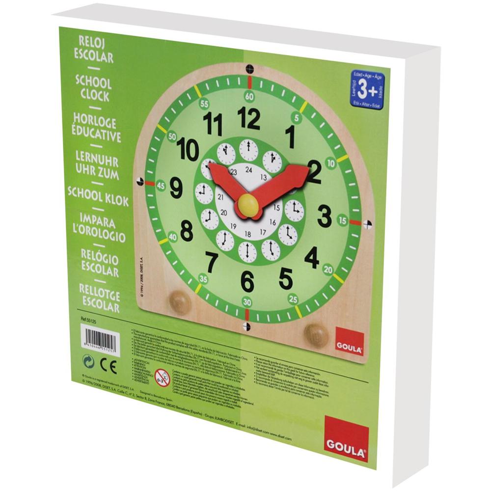 Goula Learning Clock Prescolare Ragazzo / Ragazza giocattolo educativo - Foto 4