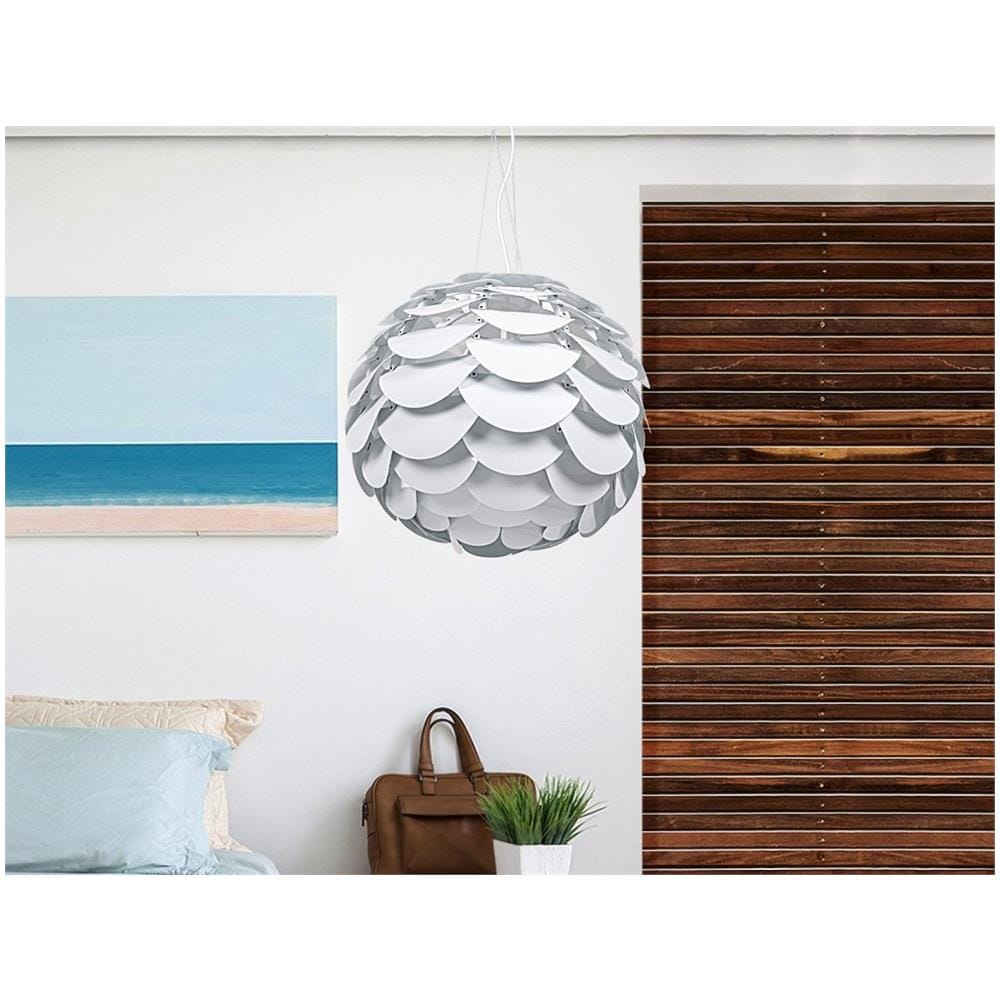 Lampada Da Soffitto In Colore Bianco Moselle - Foto 1