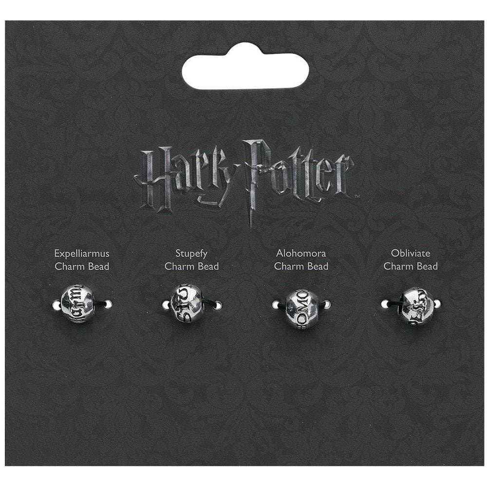 Harry Potter: Charm Bead Set - 4 X Spell Beads (set 4 Ciondoli) - Foto 1