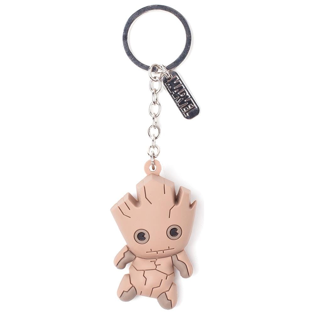 Marvel: Groot Character Rubber 3d Multicolor (portachiavi)  - Foto 1