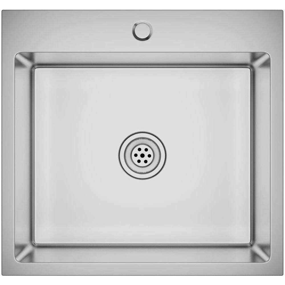 Lavello Da Cucina Lavorato A Mano Con Filtro In Acciaio Inox - Foto 1