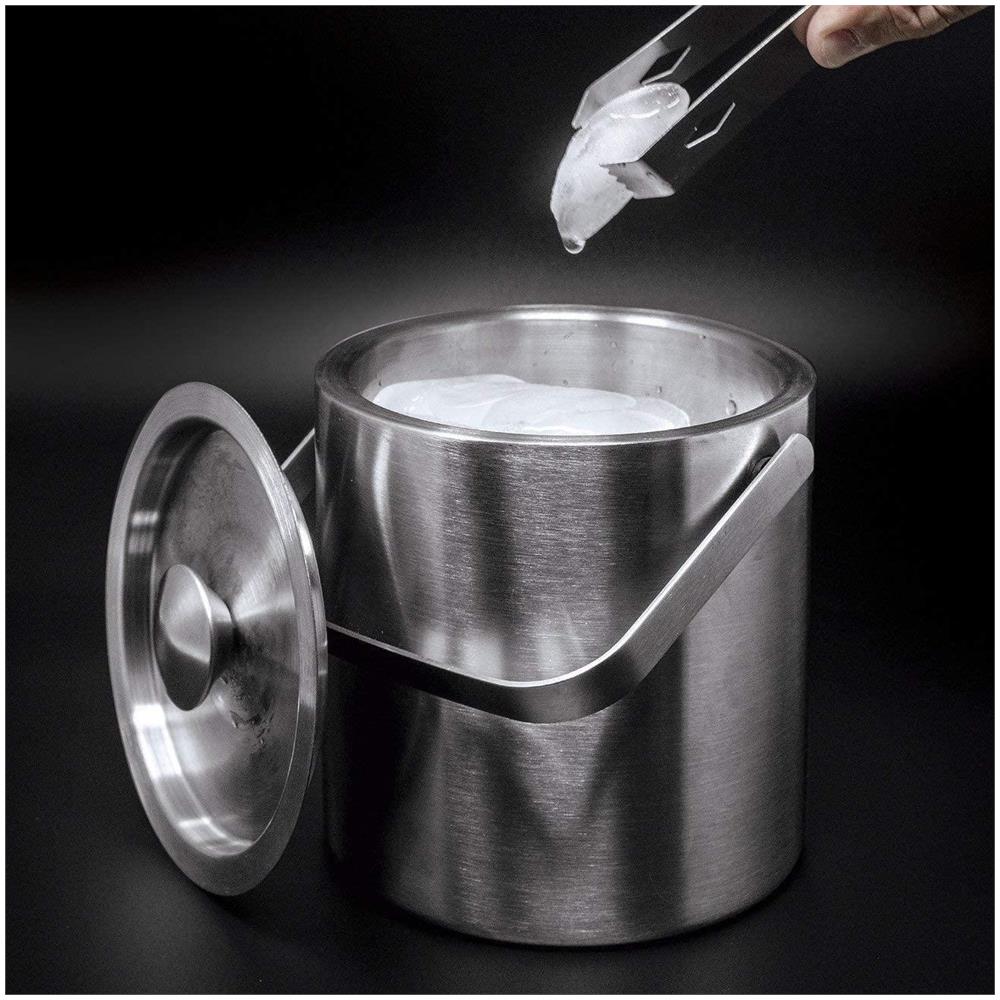 Set Cocktail Acciaio Inossidabile Argento 8 Parti - Foto 2