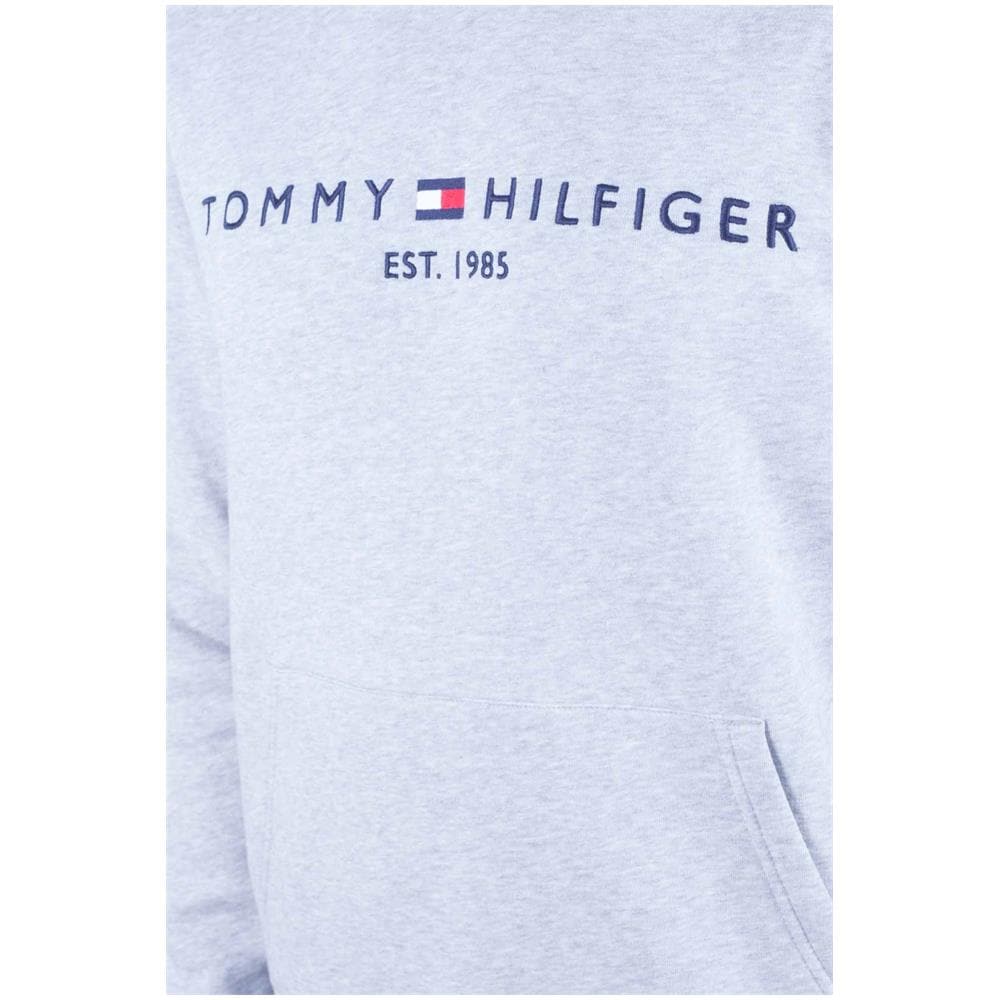 Uomo - Felpa In Cotone Grigio Con Cappuccio - Foto 4