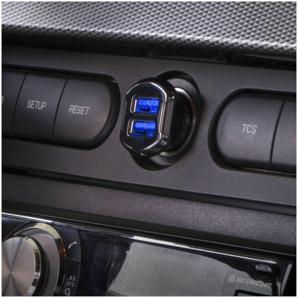 reVOLT dual, Auto, Universale, Accendisigari, Nero, 2400 mA, 12W - Foto 2