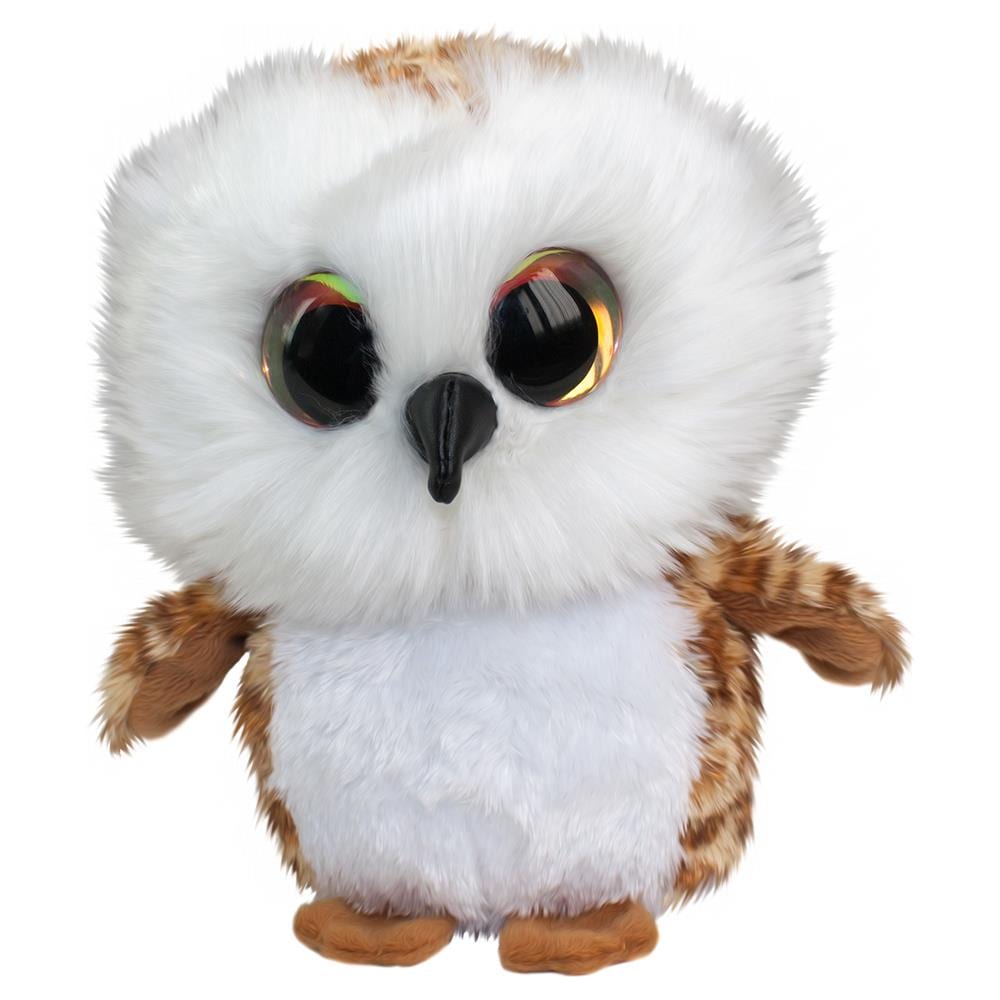 Owl Uggla Animali giocattolo Marrone, Bianco - Foto 1