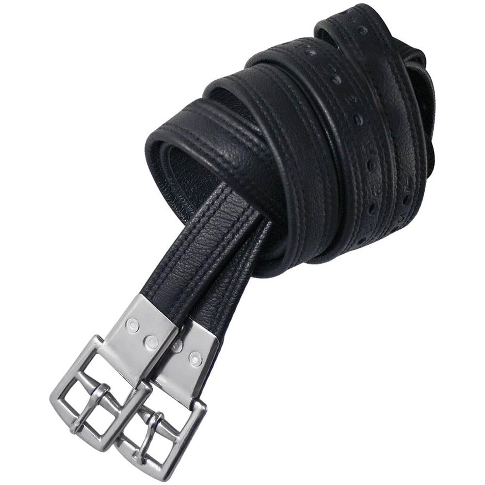 Staffili HKM Shetty In Pelle 80cm - Nero, Resistente E Impermeabile Per Equitazione