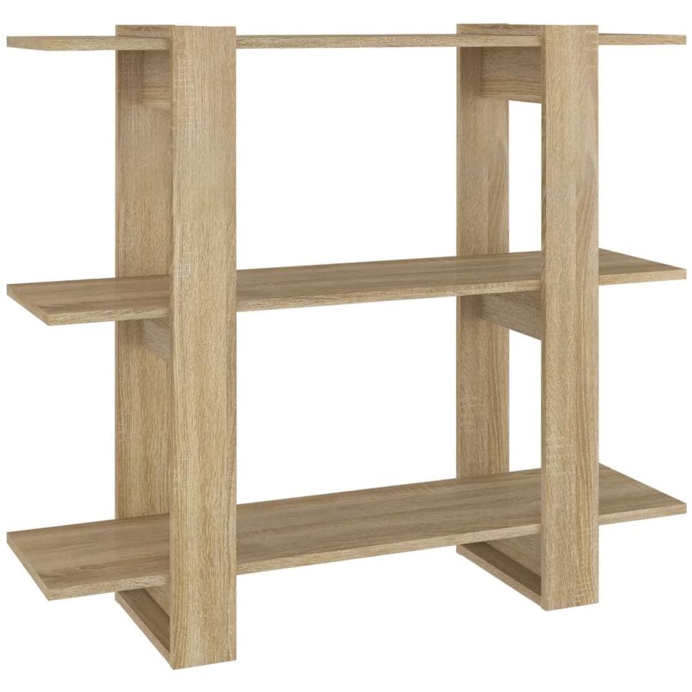 Libreria / divisorio Rovere Sonoma 100x30x87 Cm - Foto 2