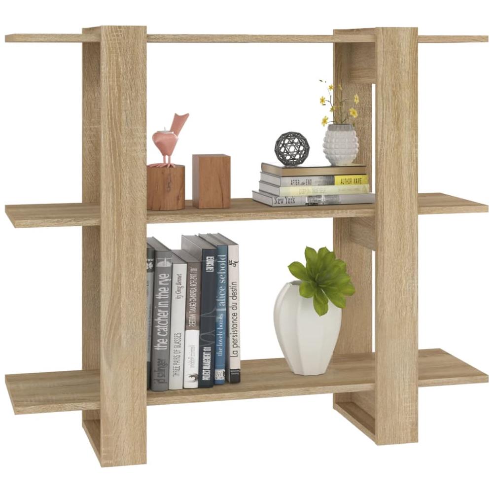 Libreria / divisorio Rovere Sonoma 100x30x87 Cm - Foto 3