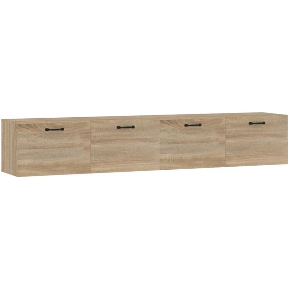 Mobili Parete 2 Pz Rovere Sonoma 100x36,5x35 Cm In Multistrato - Foto 2