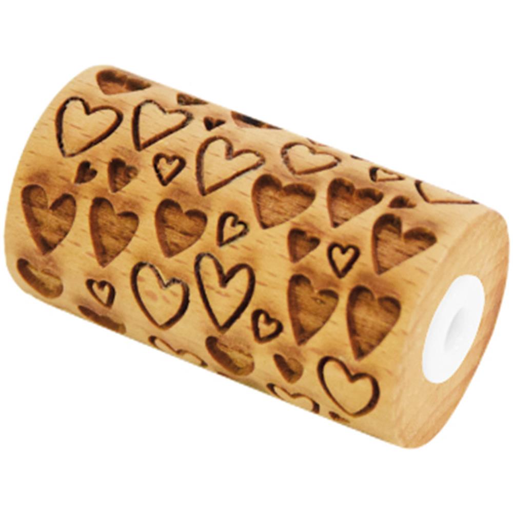 Mini Mattarello In Legno - Cuore - Foto 1