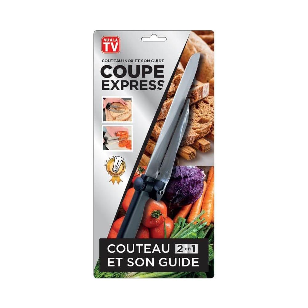 Coltello Per Affettare Con Guida - Coupe Express - Nero - Adulto - Coltello Di Precisione - Foto 1