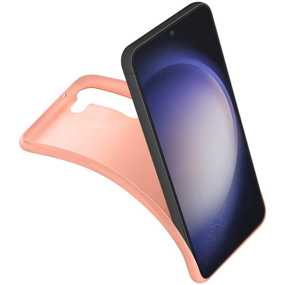Cover Per Samsung S23 Flessibile Opaca Anticaduta 1,25 M 3mk Matt Case Rosa - Foto 2