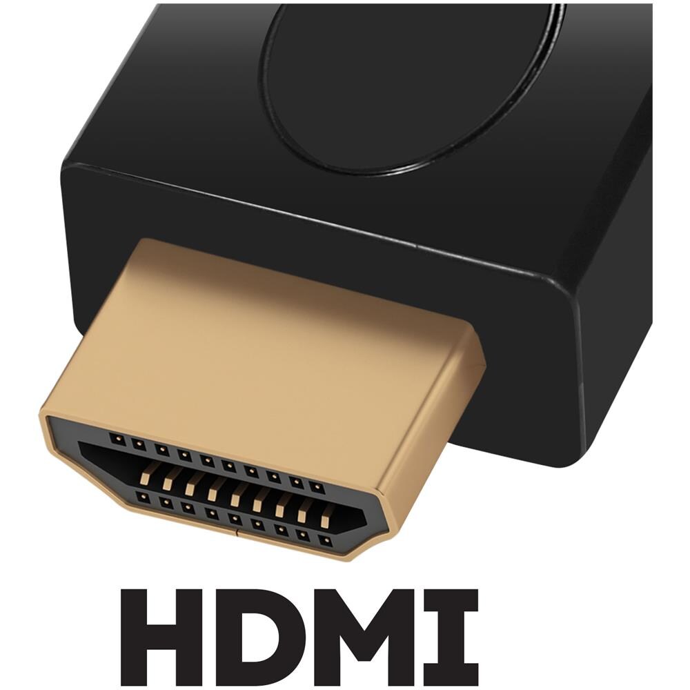 Adattatore Hdmi Maschio / Femmina Ruotabile 360° Angolo 90° Compatto - Foto 7