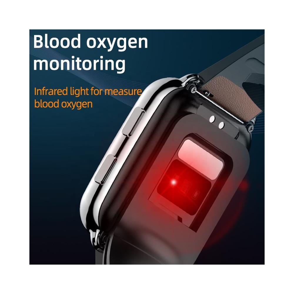 Smartwatch Con Misuratore Di Ossigeno Nel Sangue E Pressione Sanguigna Black - Foto 2