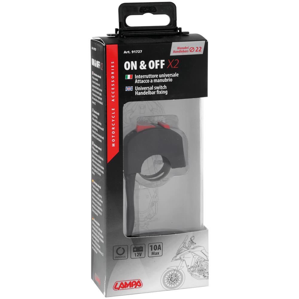 On & Off X2, Interruttore Universale - 12v - 10a Max - Foto 2
