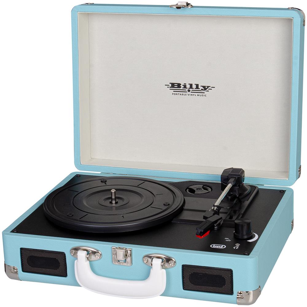 TT 1015 - lettore giradischi 33/45/78 giri, 2 altoparlanti stereo incorporati 3Wx2, Auto Stop, Presa cuffie, uscita RCA - Foto 2