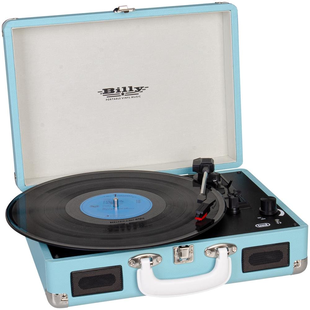 TT 1015 - lettore giradischi 33/45/78 giri, 2 altoparlanti stereo incorporati 3Wx2, Auto Stop, Presa cuffie, uscita RCA - Foto 6