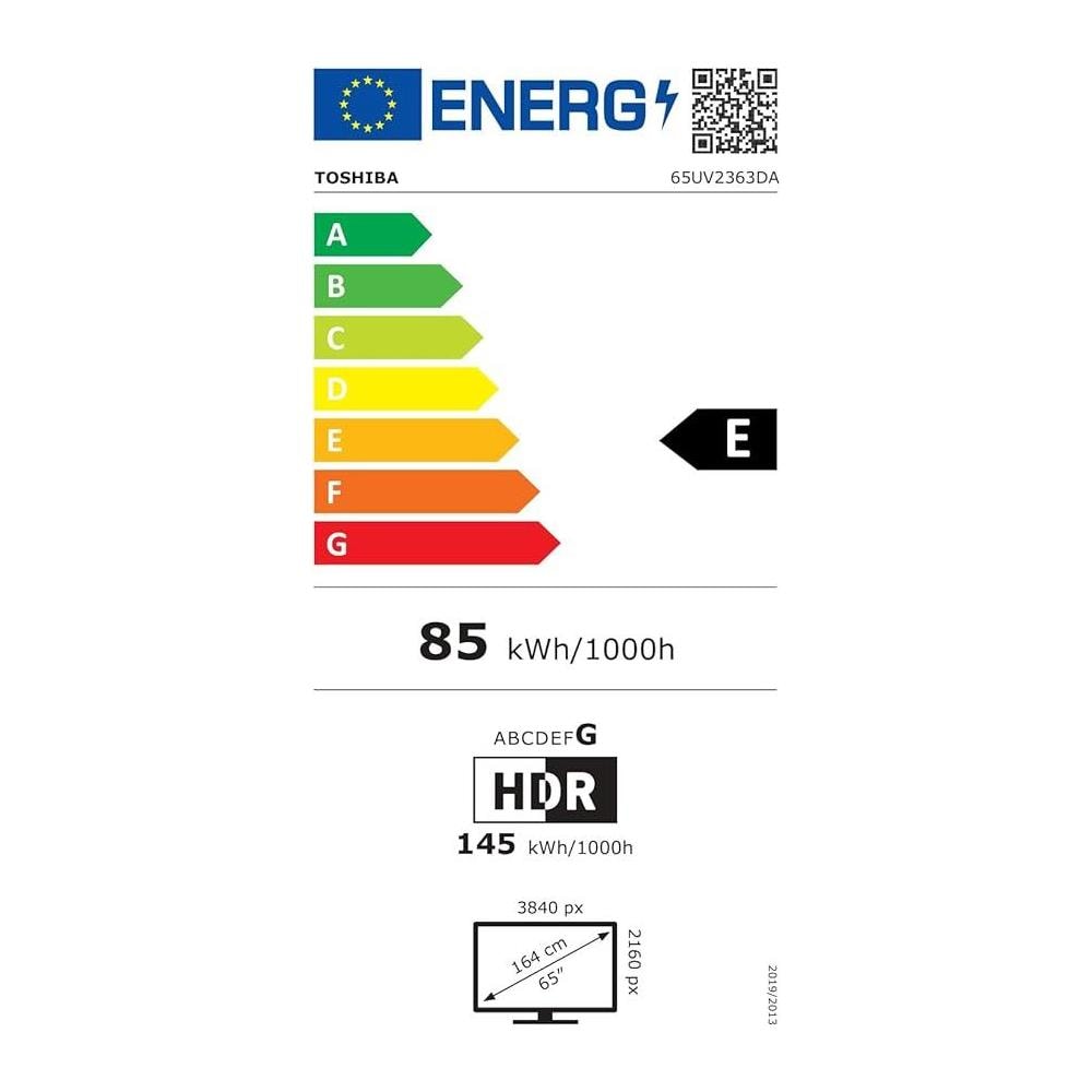 Smart VIDAA TV 65" Ultra HD 65UV2363DA TV 4K 65 Pollici, Televisore LED Compatibile con Alexa, DVB-T2, Tecnologia LED, Dolby Vision HDR10, HDMI 2.1 - Foto 3