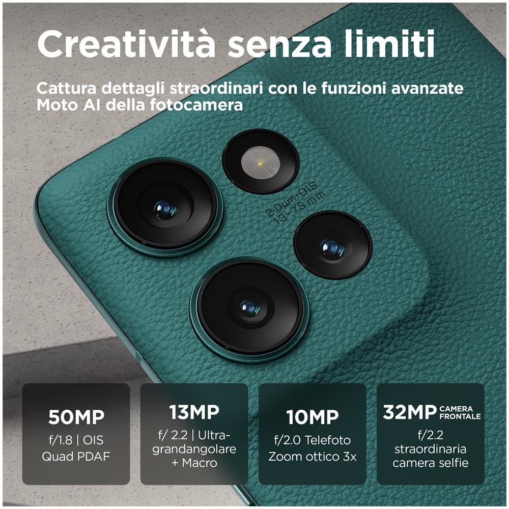 Edge 50 5G 512GB 12GB Ram Display 6.67" Android 14 USB tipo-C 5000 mAh Jiungle Green - Foto 10