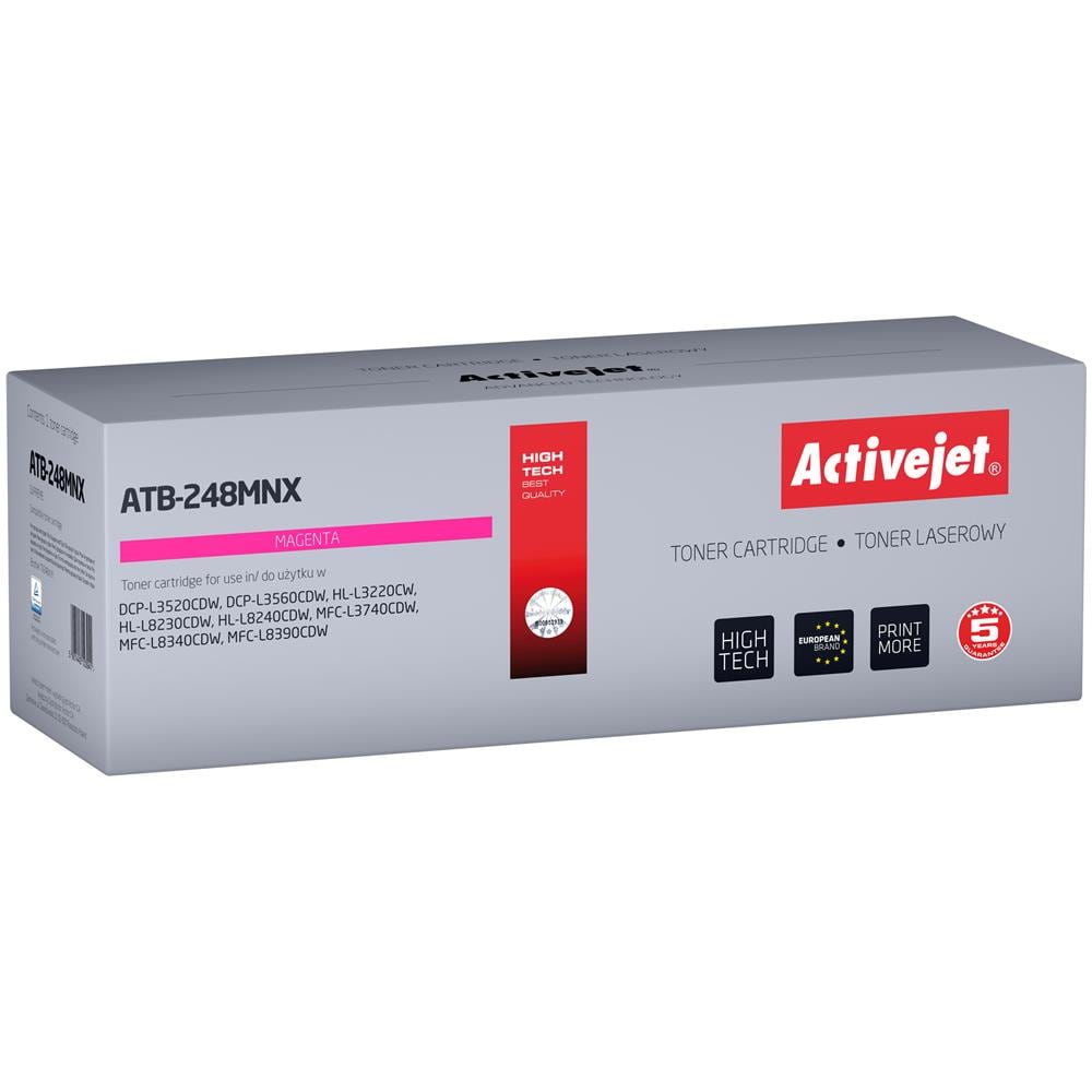 ATB-248MNX Toner per stampanti Brother; Sostituzione Brother TN248XLM; Supremo; 2.300 pagine; viola) - Foto 1