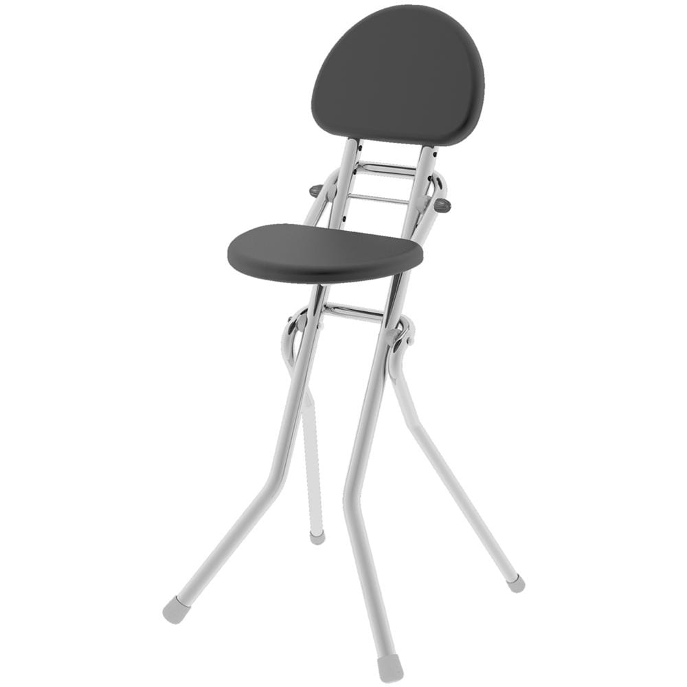 Sgabello da stiro in acciaio Amigo con altezza regolabile. - Foto 1