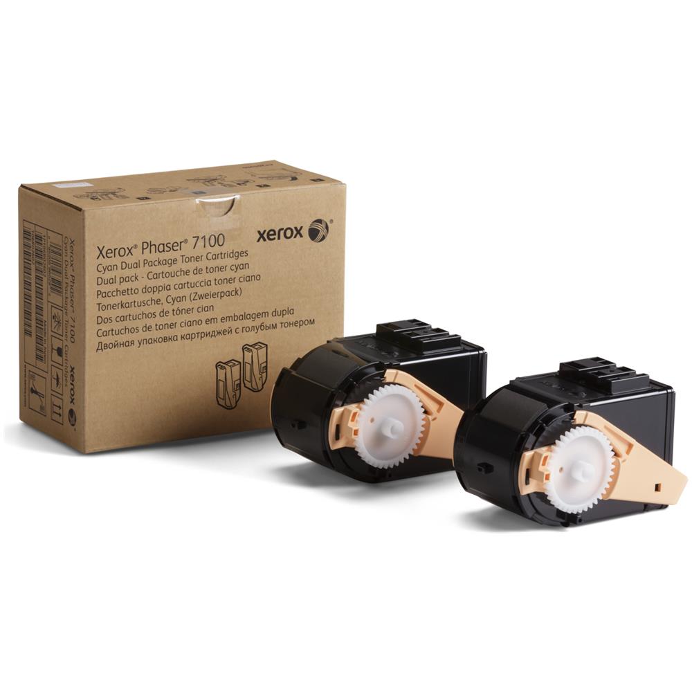 106R02620 - Ph 7100 Toner Ciano Dual Pack [ ] - Foto 1