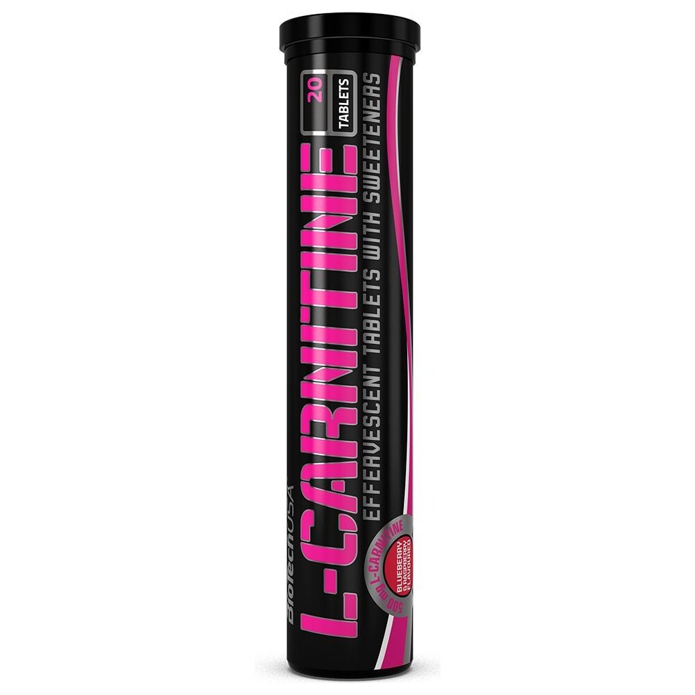 L-carnitina Effervescente 20 Compresse - - Carnitines - Mirtillo - Lampone - Foto 1