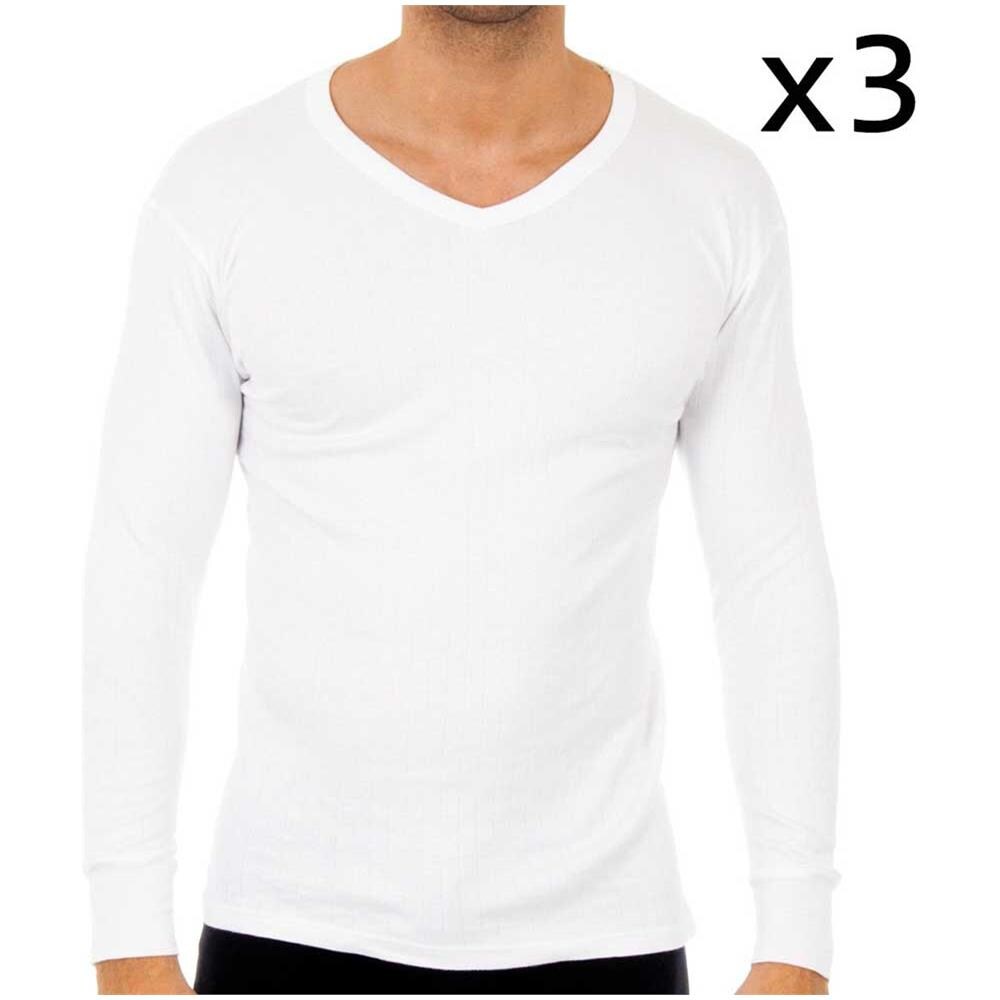 Intimo Abanderado 0209 Pack 3 L / s Abbigliamento Uomo 56 - Foto 1