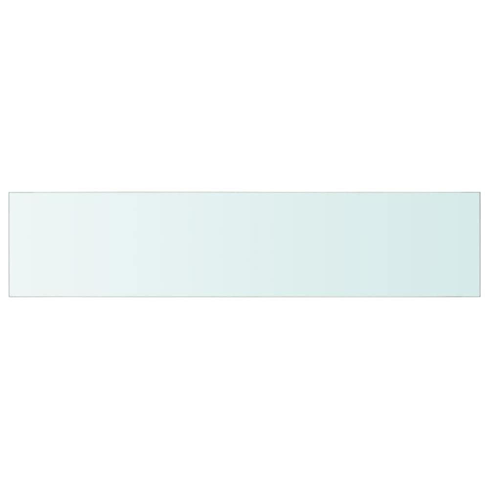 Mensole In Vetro Trasparente 2 Pz 90x20 Cm - Foto 3