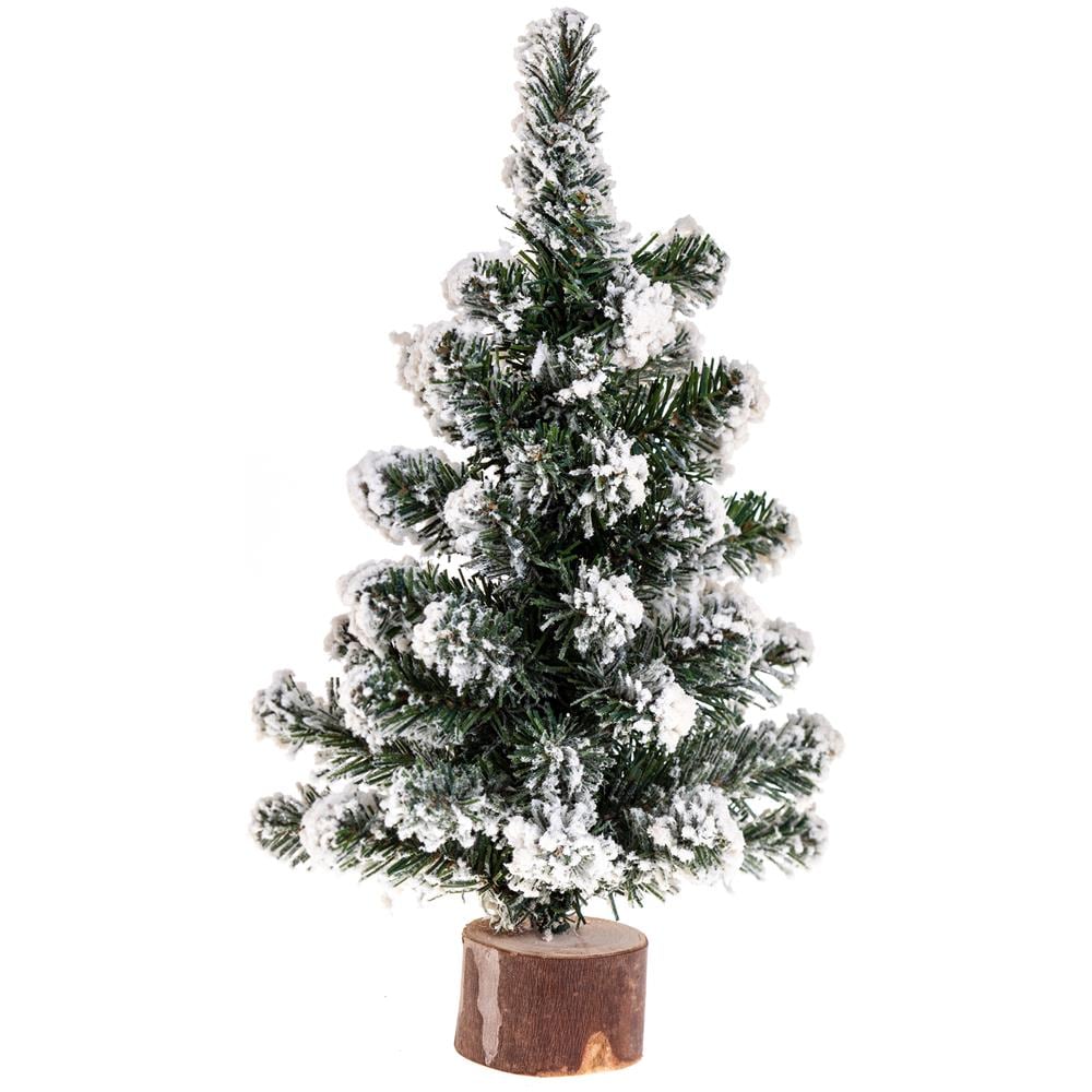 Jja - Mini Albero Da Tavola Innevato - Foto 1