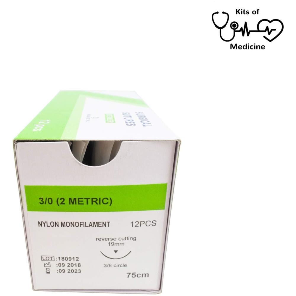 Sutura Discussione (12 Pezzi) Miglior Sutura Practice Discussione Per Studenti Di Medicina Medici Dentisti Infermieri E Veterinari Nylon 30 Sutura Discussione Sutura Kit Add-on - Foto 3