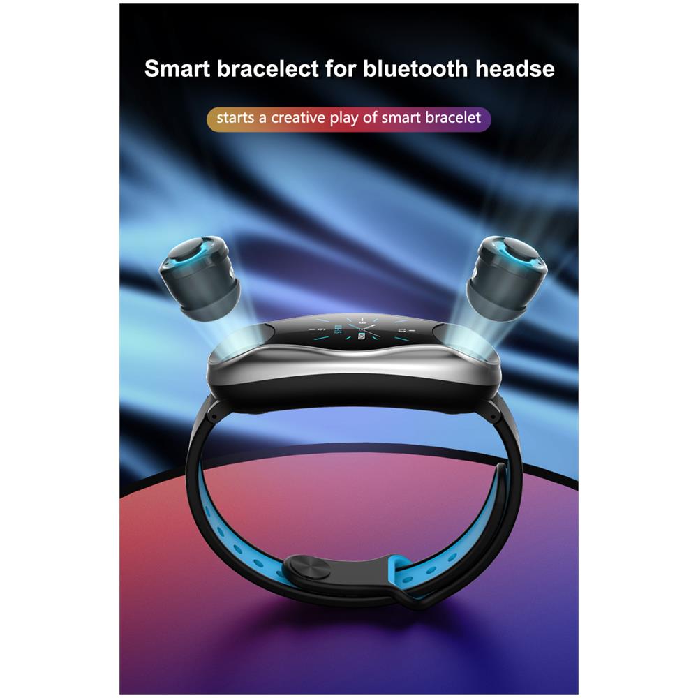 HTN - Smart Watch Blu Con Auricolari Bluetooth Auricolari  Cardiofrequenzimetro Bracciale Fitness Wireless Bluetooth5.0 Sport Orologio Da  Polso Da Uomo | orologi Intelligenti - ePRICE