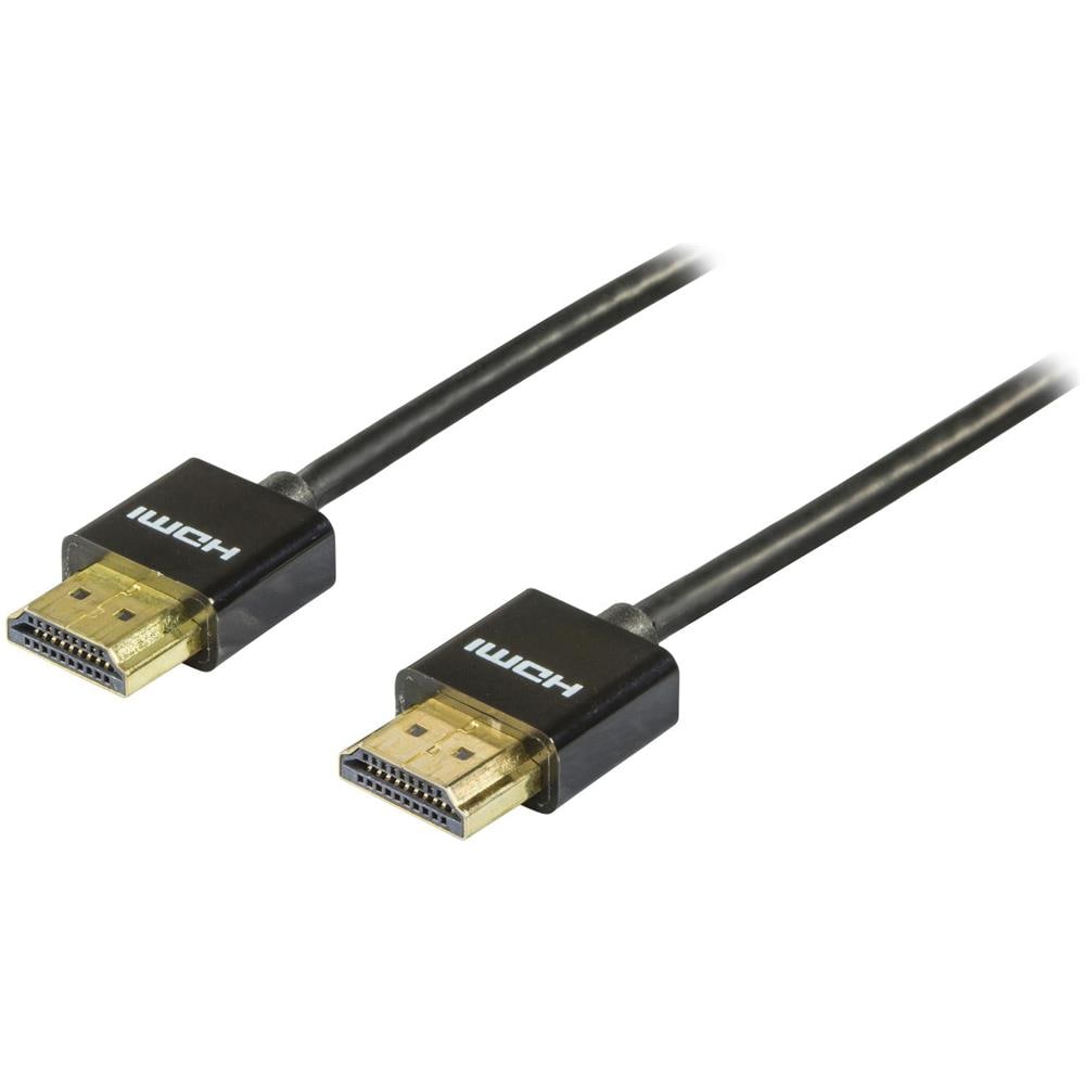 HDMI-1090 cavo HDMI 0,5 m HDMI tipo A (Standard) Nero - Foto 1