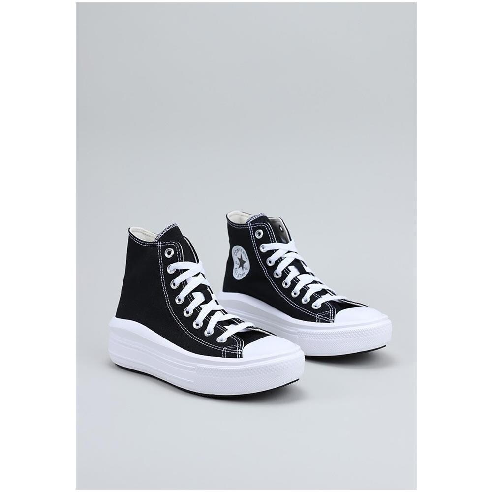 Chuck Taylor All Star Move Hi 568497c, Donne, Nero, 41.5 - Foto 2