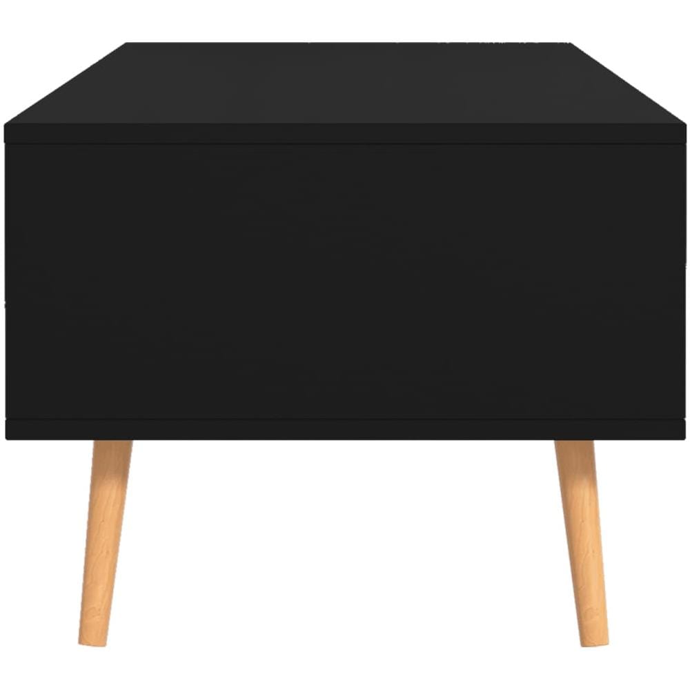 Tavolino da Salotto Nero 100x49,5x43 cm in Legno Multistrato - Foto 5