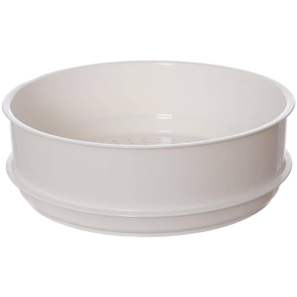 Cestello Per Cottura A Vapore In Plastica, Da 28,7 Cm Bianco - Foto 1