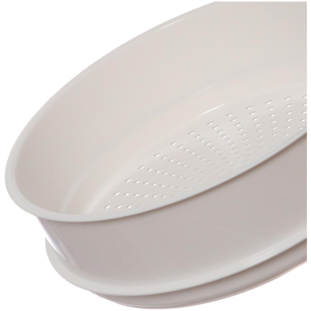 Cestello Per Cottura A Vapore In Plastica, Da 28,7 Cm Bianco - Foto 2