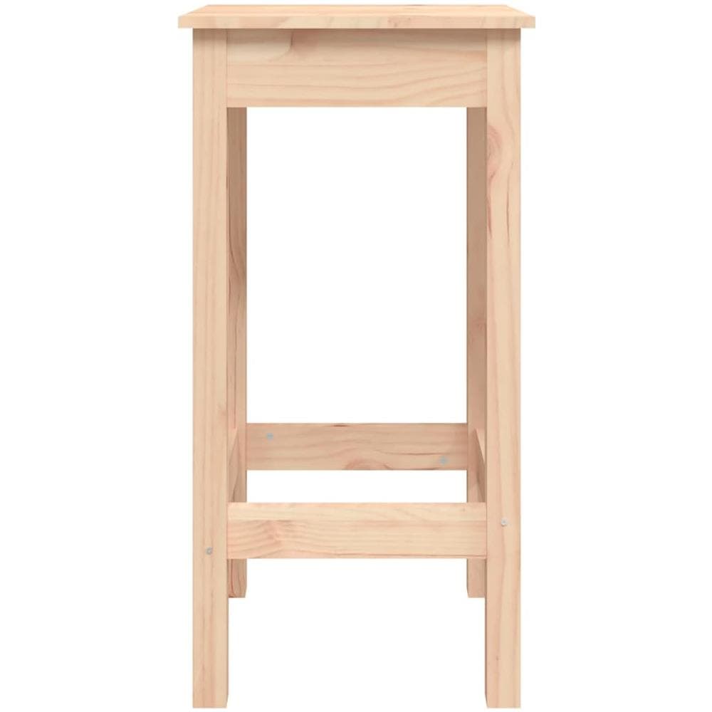 Sgabelli da Bar 2 pz 40x40x78 cm in Legno Massello di Pino - Foto 5