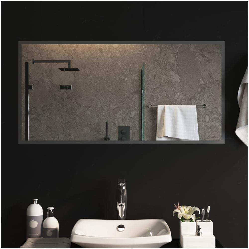 Specchio Da Bagno Con Luci Led 100x50 Cm - Foto 3