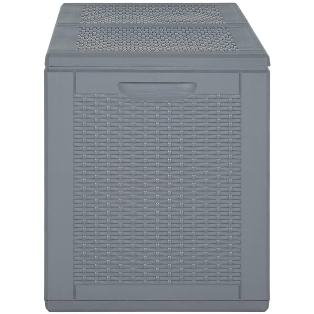 Contenitore Da Giardino Grigio In Rattan Pp 180 L - Foto 3