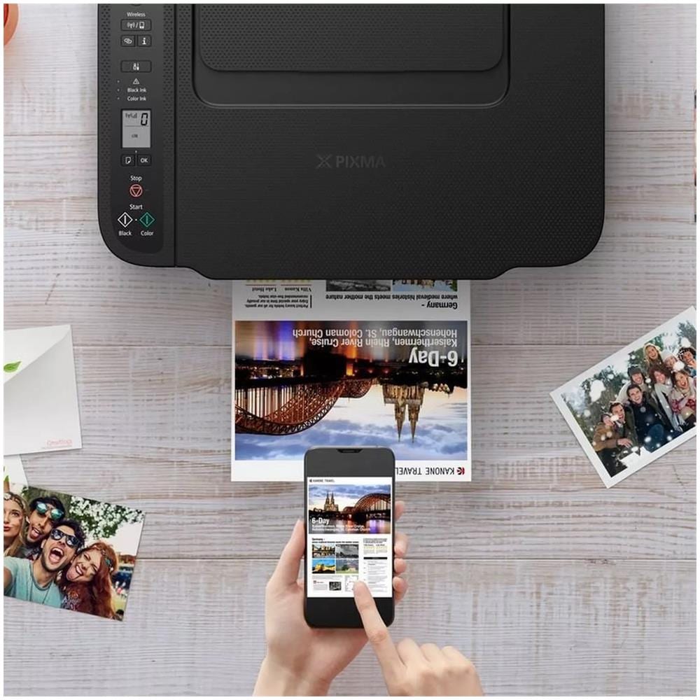 Stampante Multifunzione PIXMA TS3550i Inkjet a Colori Stampa Copia Scansione A4 7,7 ipm (B/N) 4 ipm (a Colori) Wi-Fi / USB - Foto 6