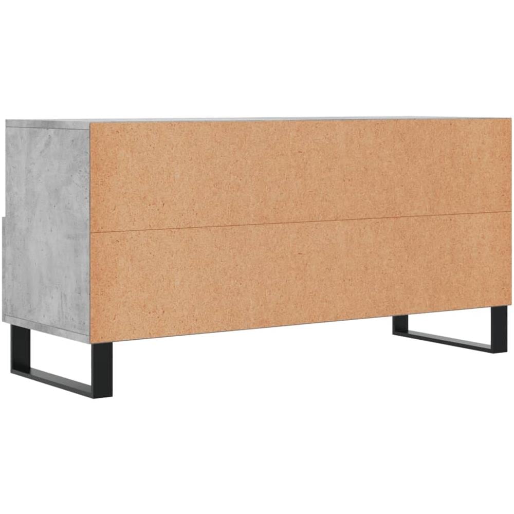 Mobile Porta Tv Grigio Cemento 102x36x50 Cm Legno Multistrato - Foto 8