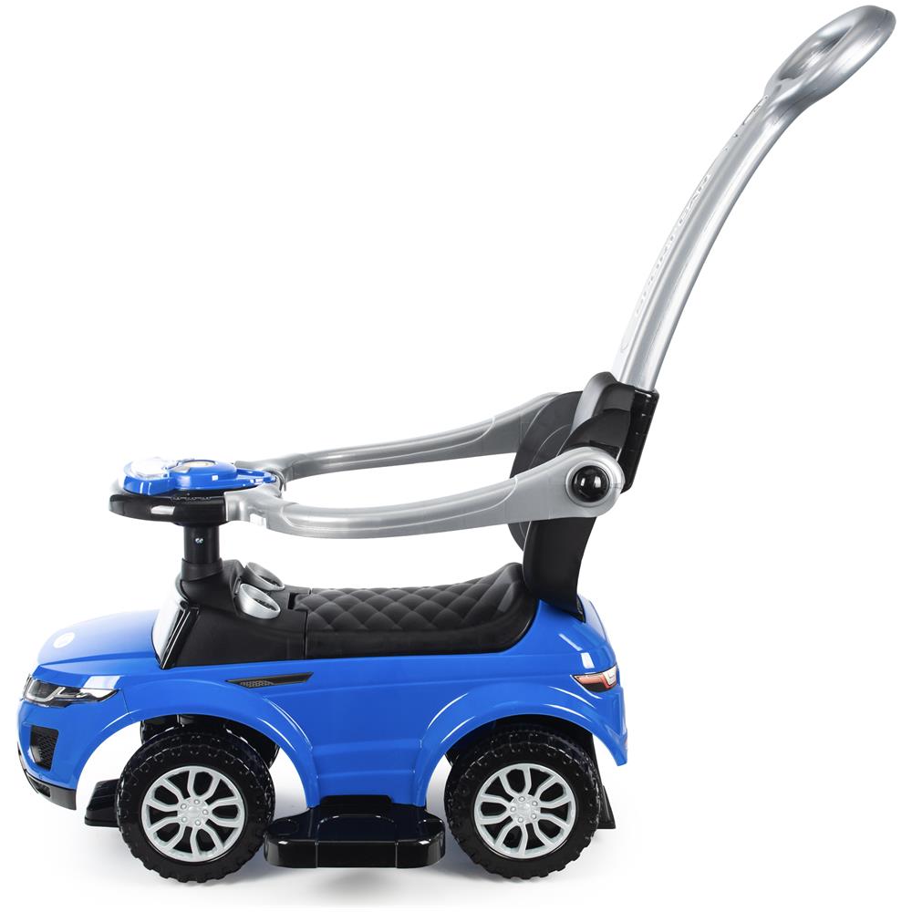 Cavalcabile spingi 3in1 auto per bambini grande auto clacson musica blu - Foto 2