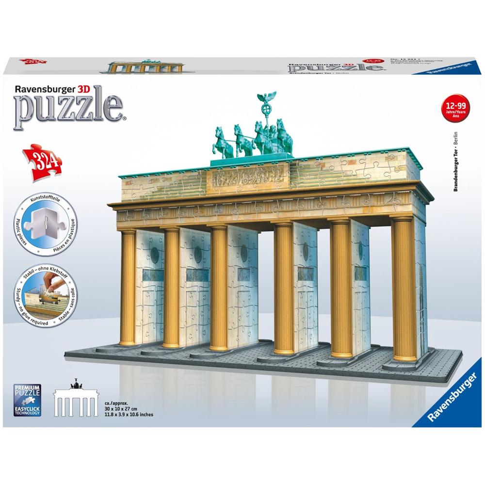 Puzzle 3D Portadi Brandeburgo Maxi 324 pz 30 x 10 x 27 cm 12551 - Foto 2