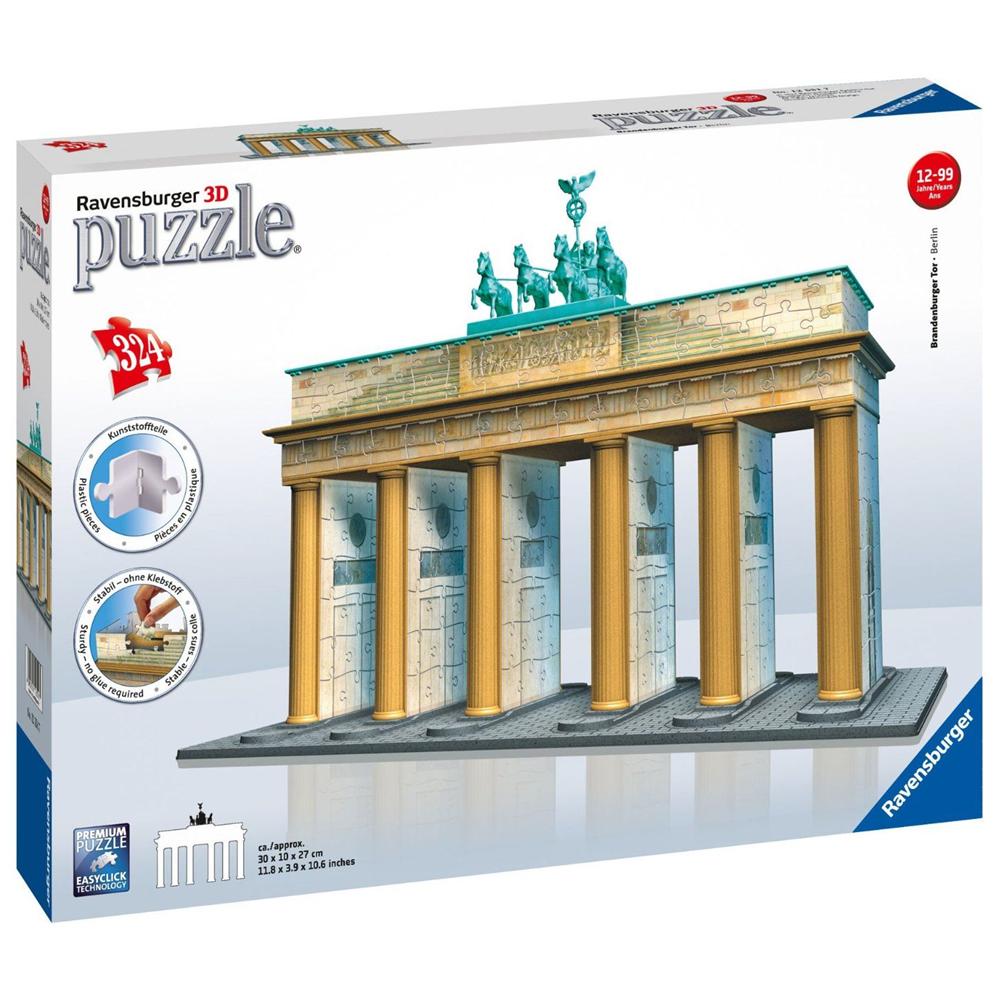 Puzzle 3D Portadi Brandeburgo Maxi 324 pz 30 x 10 x 27 cm 12551 - Foto 1