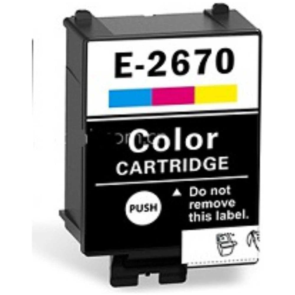 Cartuccia T2670 Colore Compatibile Per Epson Wf-100w C13t26704010 T267 Capacità 11,4ml - 250 Pagine - Foto 1