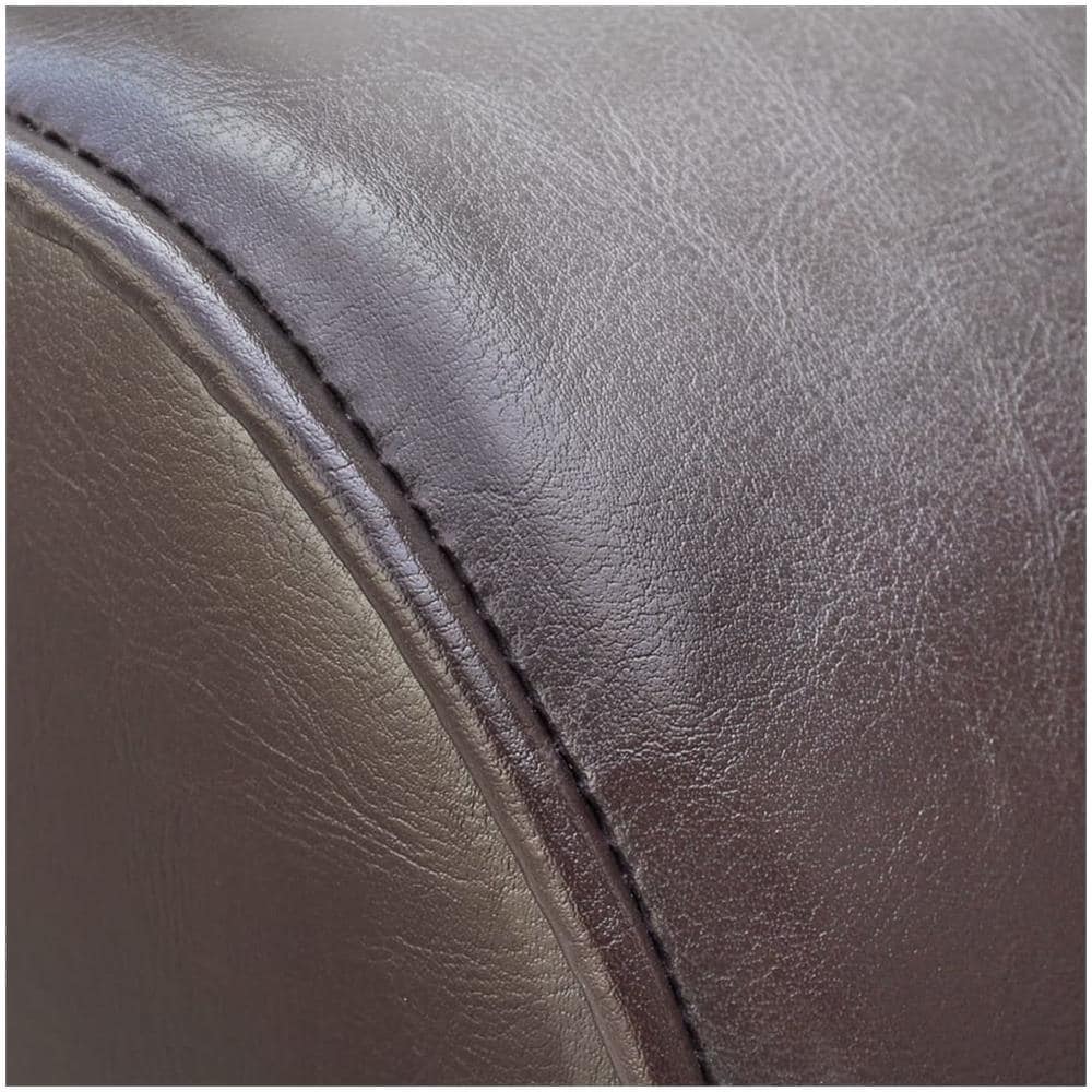 Greppina In Pelle Artificiale Marrone Con Bracciolo A Sinistra - Foto 2